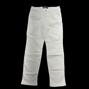 Liverpool Jeans Womens‎ 10 Girlfriend Distressed Straight Leg LM5158Q31